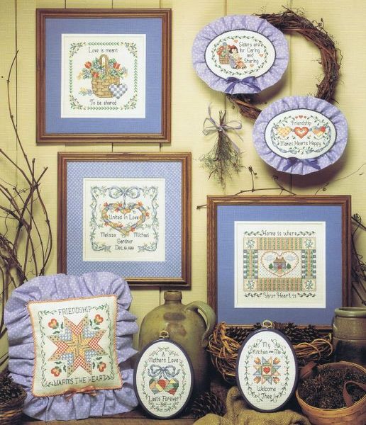 Calico Collection - cross stitch pattern by Dimensions