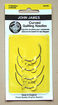 Curved Quilting Needles