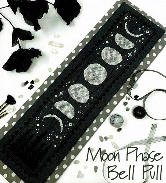 Moon Phase Bell Pull