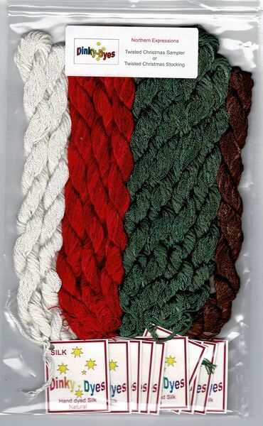 Twisted Christmas Sampler Silk Pack