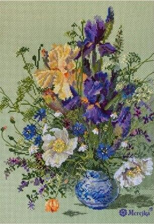 Irises and Wildflowers