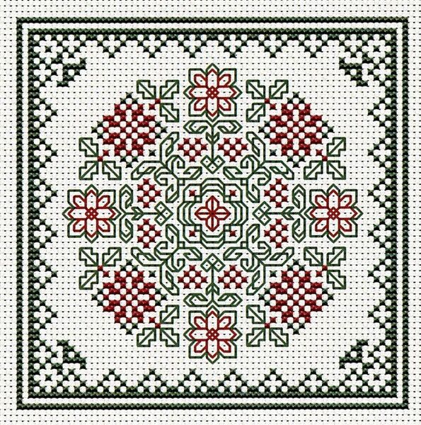 December Hearts Square