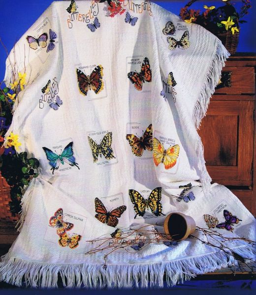 Butterflies Collectors Afghan