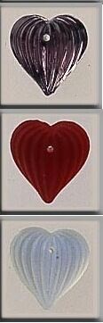 Medium Fluted Heart Treasure