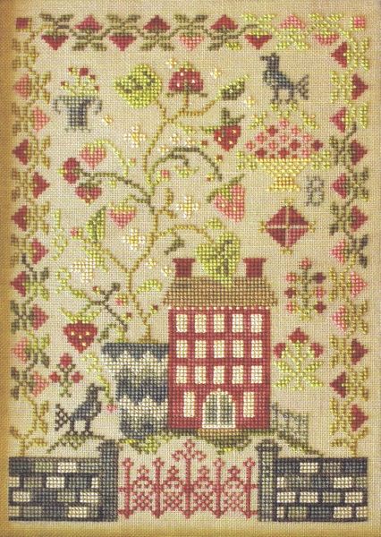 Strawberry Fields Forever - cross stitch pattern by Blackbird Designs ...